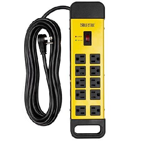 【並行輸入品】 10 Outlet Heavy Duty Surge Protector Power...