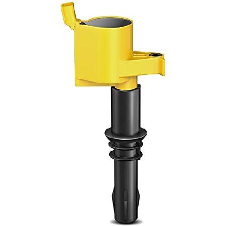 【並行輸入品】 A-Premium イグニッションコイルパック (イエロー) フォード F-150 ...