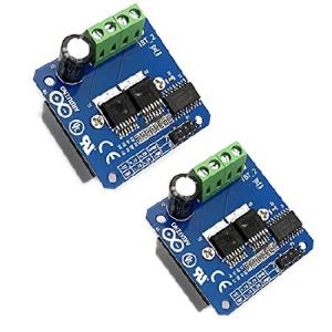 【並行輸入品】 Kiro＆Seeu ダブルBTS7960B DC 43A ステッピングモータードライバーモジュール H-ブリッジ PWMドライブボード Arduinoスマートカー用