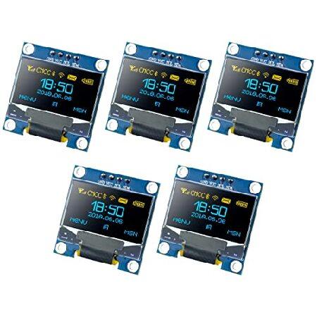 【並行輸入品】 Hosyond 5個 0.96インチ OLED I2C IIC ディスプレイモジュー...