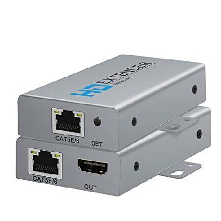 【並行輸入品】 HDMI Extender Over Network IP Ethernet Kit...