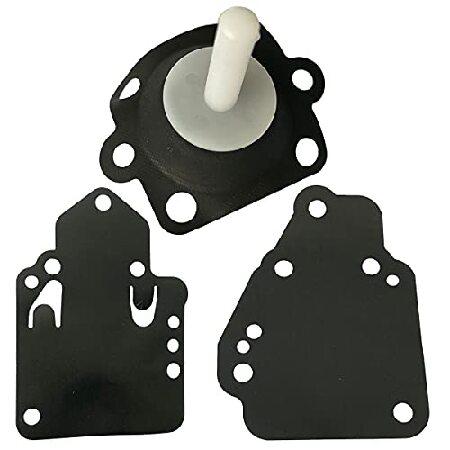 【並行輸入品】 キャブレター リビルドガスケットキット 3個セット Mercury Mariner ...