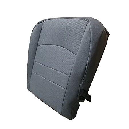 【並行輸入品】 グレー 運転席側 ボトム クロス シートカバー 交換用 2013-2018 Dodg...