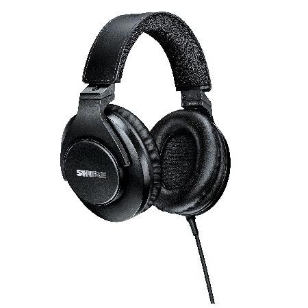 Shure SRH440A Over-Ear Wired Headphones for Monito...
