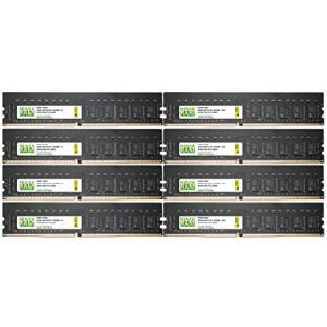 【並行輸入品】 NEMIX RAM 256GB (8x32GB) DDR4-3200 Mhz PC4-25600 ECC UDIMM 2Rx8 1.2V アンバッファード サーバーメモリ
