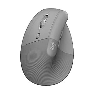 Logitech Lift Left Vertical Ergonomic Mouse, Left-Handed, Wireless, Bluetoo（並行輸入品）｜olg