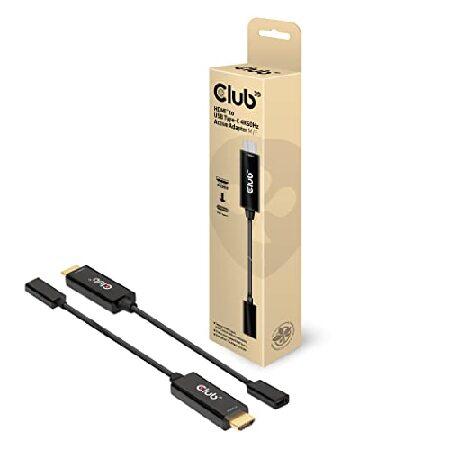 【並行輸入品】 Club 3D HDMI Male オス to USB Type C Female ...