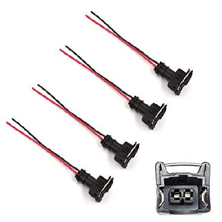 【並行輸入品】 HiSport Fuel Injector Connector Plug EV1 O...