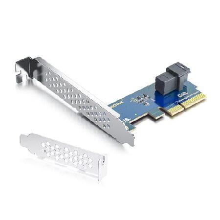 【並行輸入品】 U.2 NVMe SSD Adapter Card, PCIe 3.0 x4 to ...