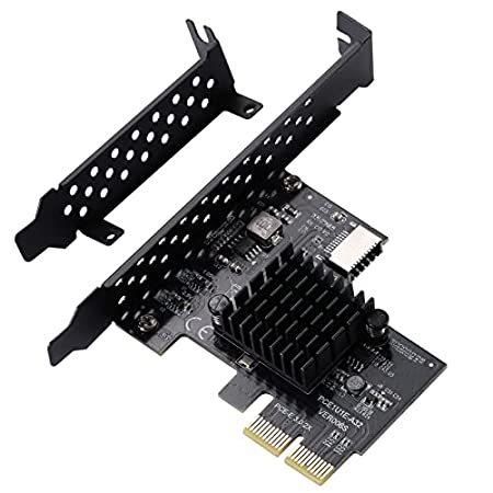 【並行輸入品】 BEYIMEI PCI-E2XからUSB3.1A-KEY Gen2フロントType-...