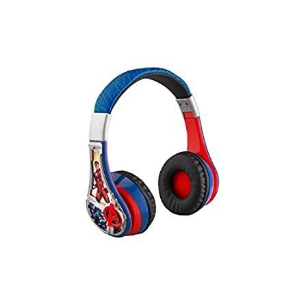 ekids Marvel Avengers Kids Bluetooth Headphones, W...