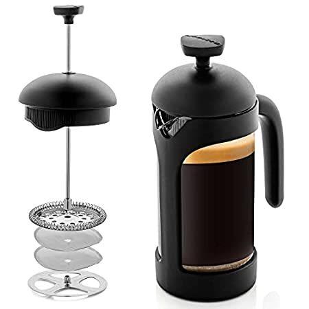 【並行輸入品】 Ovente French Press 12 oz Coffee Tea &amp; Exp...