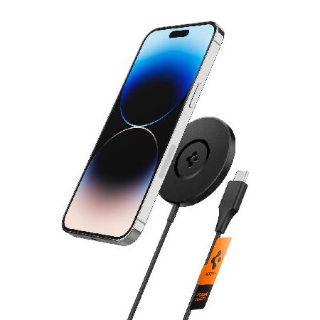 Spigen ArcField (MagFit) MagSafe対応 ワイヤレス充電器 [7.5W・...