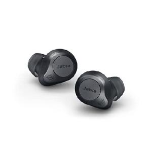 Jabra Elite 85t True Wireless Bluetooth Earbuds, Grey - Advanced Noise-Cancelling Earbuds for Calls ＆ Music with Charging Case and 2 Wire(並行輸入品)