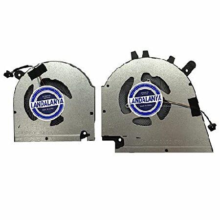 【並行輸入品】 Landalanya 交換用CPUとGPU冷却ファン 適合機種: DELL Insp...