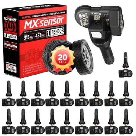 【並行輸入品】 Autel MaxiTPMS MX Sensor 20 PCS Pack Rubbe...