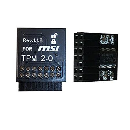 【並行輸入品】 TPM2.0 セキュリティモジュール 14ピン -LPC MSI (14-1) 信頼...