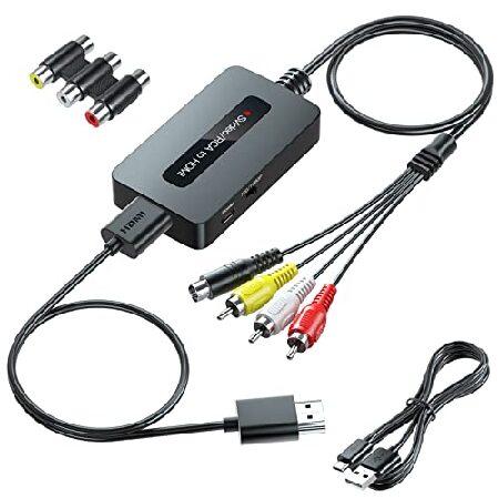 【並行輸入品】 Sedytetoc RCA Svideo - HDMIコンバーター HDケーブル(R...