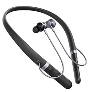 Bluetooth 5.2 Neckband Headphones Around The Neck Bluetooth Earphones with （並行輸入品）