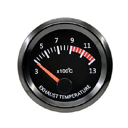 【並行輸入品】 ESUPPORT ユニバーサル 車 52mm ポインター 排気ガス温度計キット 温度...