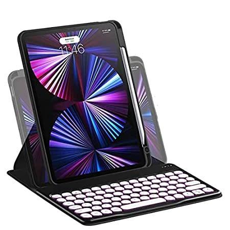 【並行輸入品】 Keyboard Case for iPad 9th/8th /7th Genera...