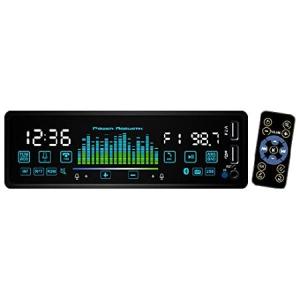 Power Acoustik PL-60MB Single Din MP3 Car Stereo, Touch Panel, Google Voice Control, Hand Motion, Bluetooth, 1 Din USB AUX｜olg