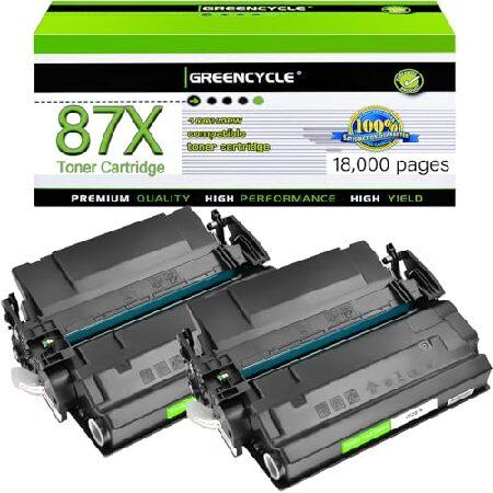 【並行輸入品】 greencycle 大容量互換トナーカートリッジ HP 87X CF287X用 M...
