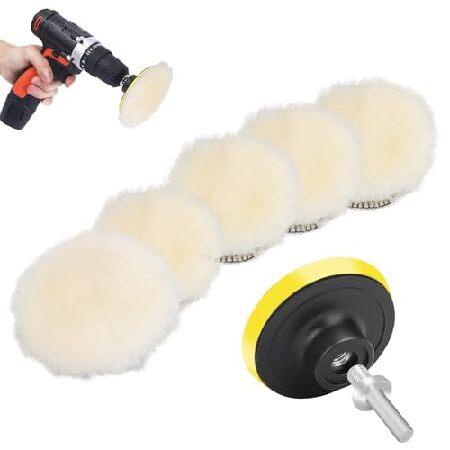 【並行輸入品】 Linkstyle 7PCS 3in Wool Polishing Buffing ...
