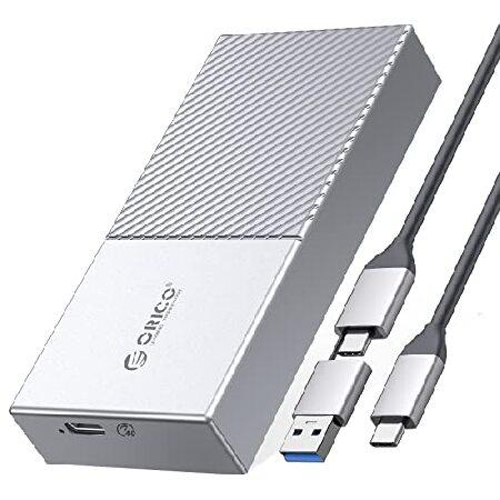 ORICO M.2 SSD 外付けケース USB4.0 NVMe ケース M.2 SSD ケース 4...