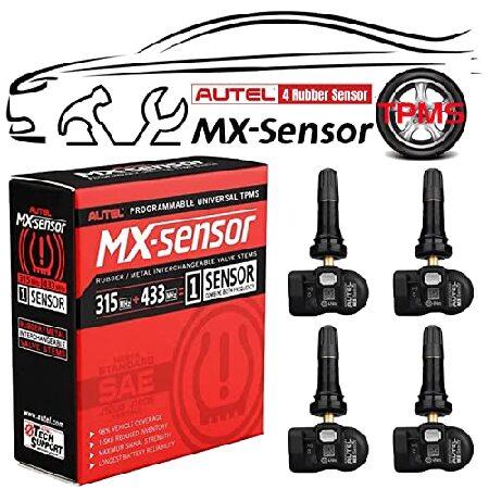 【並行輸入品】 Autel MaxiTPMS MX Sensor 4pcs Pack Rubber ...