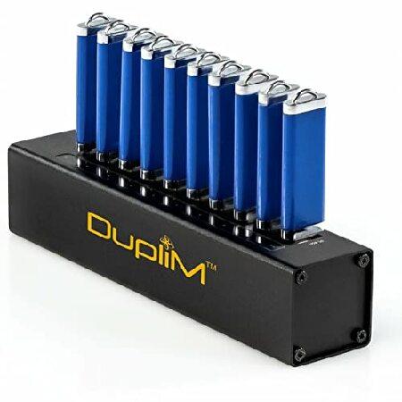 DupliM 1:10 ミニ USB 3.0 フラッシュドライブ デュプリケーター コピー機 バーナ...