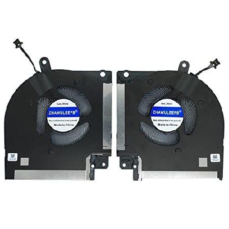 【並行輸入品】 ZHAWULEEFB 交換用ノートパソコンCPU + GPU冷却ファン DELL A...