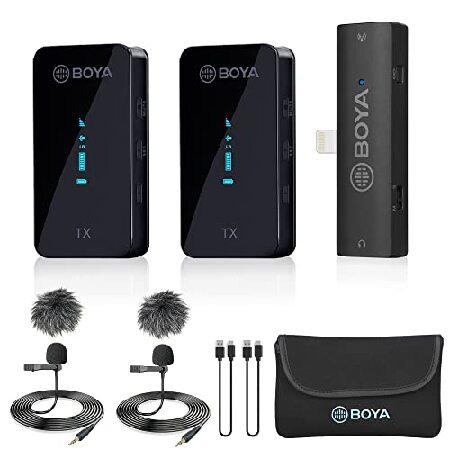 BOYA by-XM6 S4 Wireless Lavalier Microphone for iP...