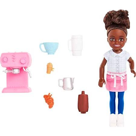 Barbie Toys, Chelsea Doll and Accessories Barista ...