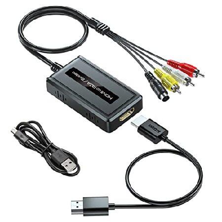 【並行輸入品】 2 in 1 HDMI to S-Video/RCA Converter, 1080...