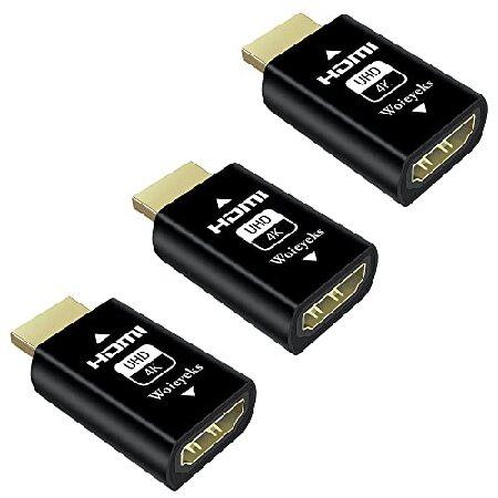 【並行輸入品】 Woieyeks HDMI EDID エミュレータ パススルー KVMスイッチ ビデ...