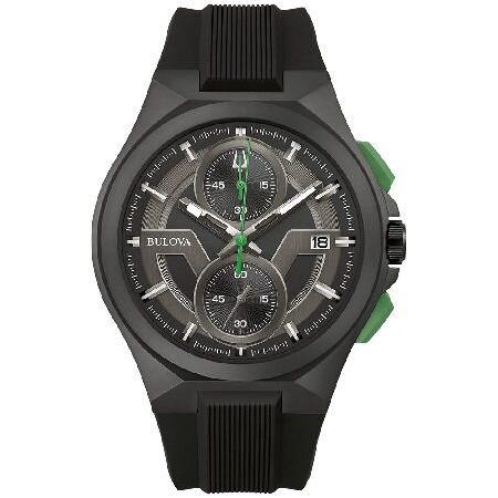 【並行輸入品】 Bulova メンズ Maquina スポーツ ブラック イオンメッキ ステンレスス...