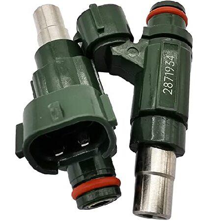 【並行輸入品】 DAVRPES 2PCS EAT287 49033-0011 Fuel Inject...