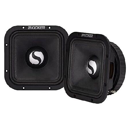 【並行輸入品】 KICKER 49ST9MR8 9インチ(229mm)ストリートシリーズスクエアミッ...