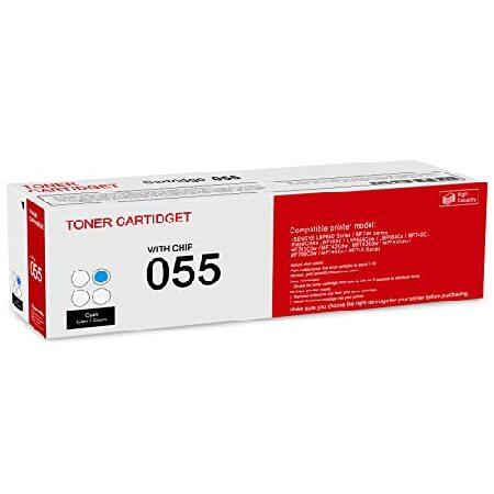【並行輸入品】 1パック 055 3015C001 シアン トナーカートリッジ CRG-055 交換...