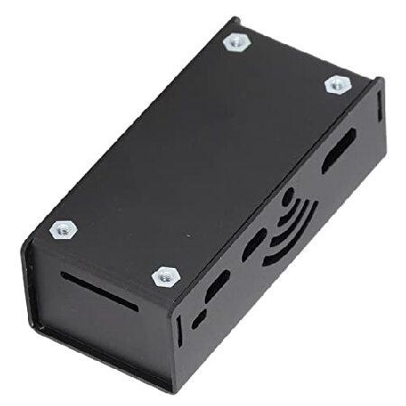 【並行輸入品】 Raspberry Piケース ブラック 保護エンクロージャ アルミニウム合金エンク...