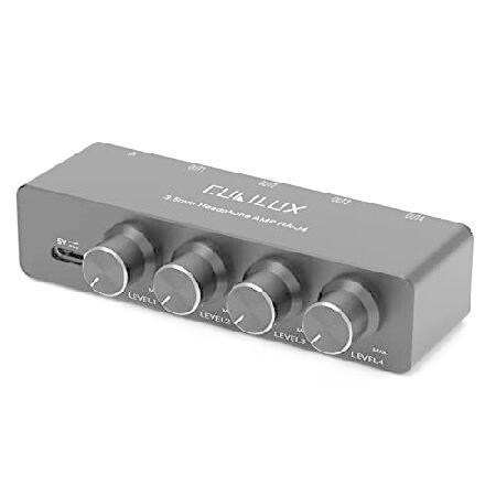 【並行輸入品】 Cubilux 4-Way Headphone Amplifier 3.5mm wi...