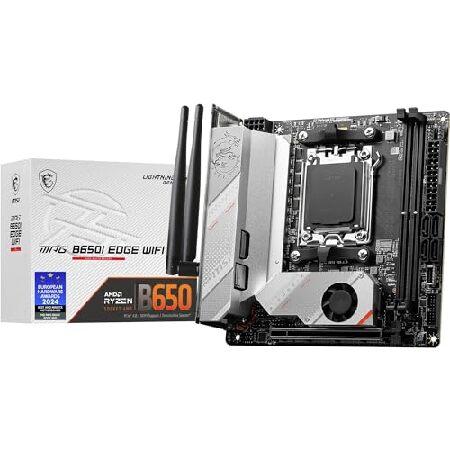 【並行輸入品】 MSI MPG B650I EDGE WIFI AMD AM5 M-ITX マザーボ...