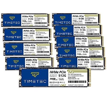 【並行輸入品】 Timetec 512GBx10 (10パック) SSD NVMe PCIe Gen...