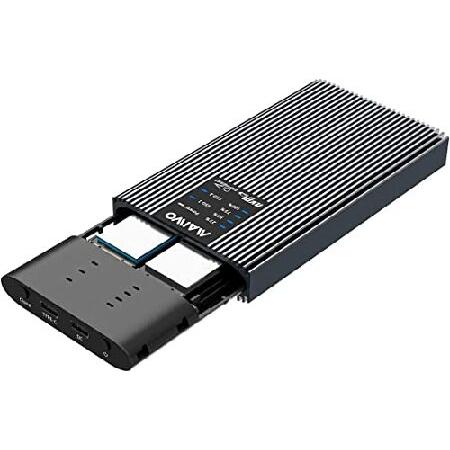 MAIWO NVMe AHCI M.2 SSD デュプリケーターエンクロージャ USB3.2 Typ...