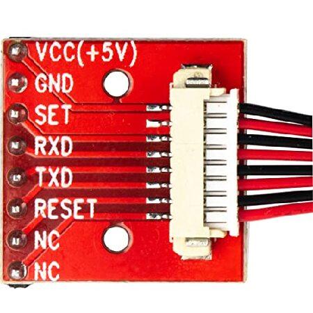 【並行輸入品】 risingsaplings 4ピース GPIO IO 8ピン ブレークアウトボード...