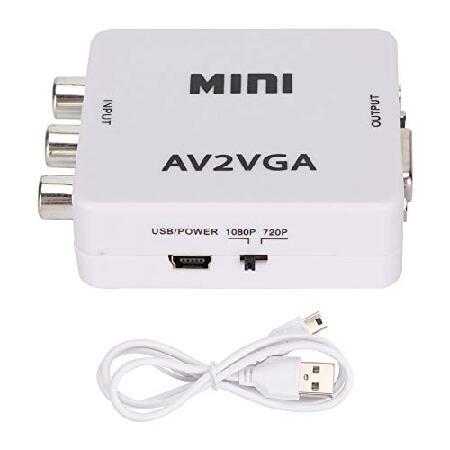 AV - VGAアダプター コンポジットAV - VGAアダプター TVセットトップボックス TVセ...