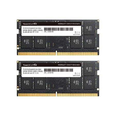 【並行輸入品】 TEAMGROUP Elite SODIMM DDR5 64GB (2x32GB) ...
