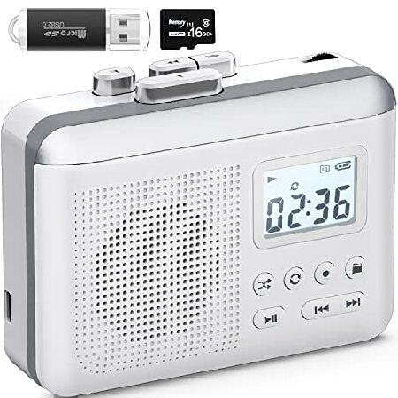 【並行輸入品】 Portable Cassette Player Recorder Converte...