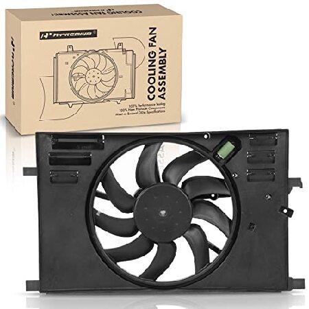 【並行輸入品】 A-Premium エンジンラジエーター冷却ファンアセンブリ Jeep Renega...